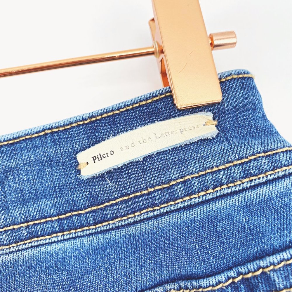 Pilcro and the Letterpress Crop Flare Jeans - Picture 7 of 13